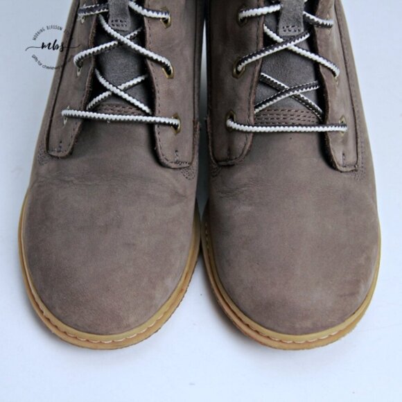 EUC Timberland Earthkeepers Amston Wedge Ankle Boots Gray Black Women 7 - Picture 8 of 13